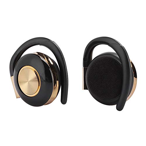 Bilaterale Bluetooth Kopfhörer, Freisprech Headset zur drahtlosen Geräuschunterdrückung, Zweikanal Stereo Kopfhörer, 20 m Funkreichweite, Ohrhörer für Musik, Telefon