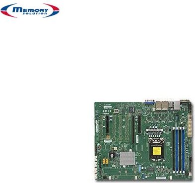Super Micro SUPERMICRO - Motherboard - Intel - 4 x Gigabit LAN - Onboard-Grafik (MBD-X11SSI-LN4F-O)