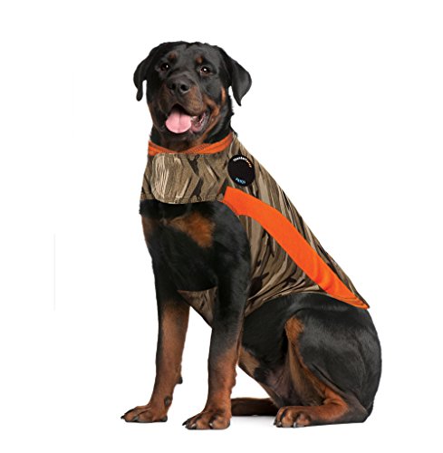 Thundershirt Polo Dog Anxiety Jacket | Vet Recommended Calming Solution Vest for Fireworks, Thunder, Travel, & Separation | Camo, XX-Large