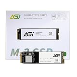 AGI 512 GB AI298 interne SSD, PCIe NVMe M.2 Gen3x4 Cache 3D NAND Flash interne Solid State Drive SSD mit Kühlkörper (R/W Geschwindigkeit bis zu 2350/1470 MBs)