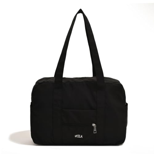 LYEAA Unisex-Reise-Umhängetasche aus Oxford-Stoff, leichte Handtasche, lässige Umhängetasche mit mehreren Taschen for kurze Reisen
