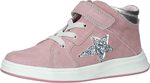 Richter Kinderschuhe Jungen Mädchen Laura Sneaker, Powder/Silver/Planet, 28 EU