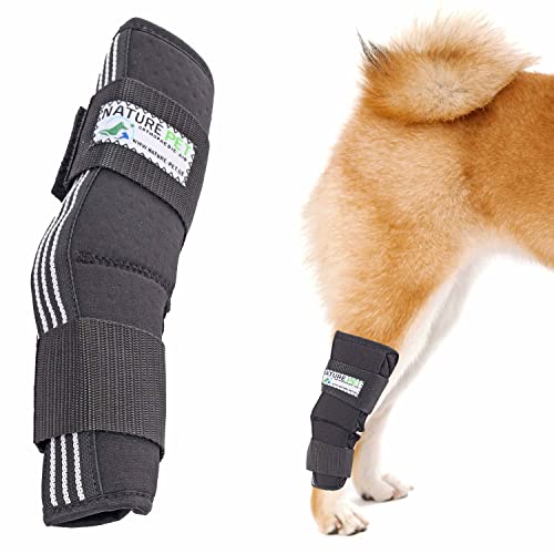 Nature Pet Sprunggelenk Schutz Bandage 165° Winkel für Hunde/Tarsalgelenk Bandage für Hunde (SS)