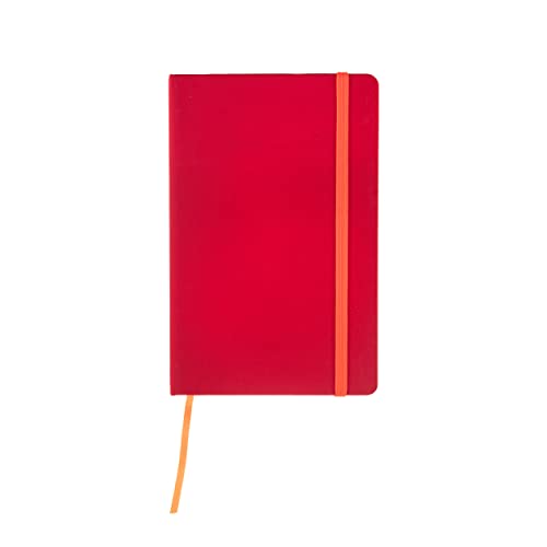 Fabriano Ispira Notizbuch Hardcover, 14,7 x 21,1 cm, A5, gepunktet, rot