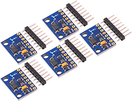 TECNOIOT 5pcs GY-511 LSM303DLHC E-Compass 3 Axis Accelerometer + 3 Axis Magnetometer