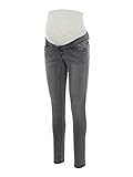 MAMALICIOUS Damen Mllola slim grå jeans A. Noos Hose, Grey Denim, 32W / 34L EU