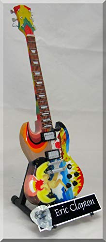ERIC CLAPTON Miniatur Gitarre FOOL CREAM mit Plektrum