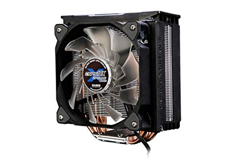 Zalman CNPS10X OPTIMA II - RGB CPU Kühler PC - Dual Blade CPU Lüfter PWM Lüftersteuerung PC - Prozessorlüfter für AMD CPU und Intel