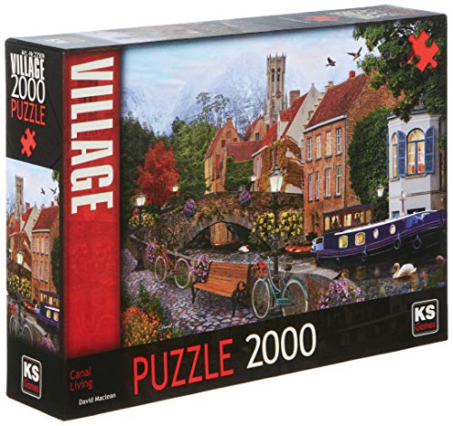 KS Puzzle 2000 Teile - Canal Living