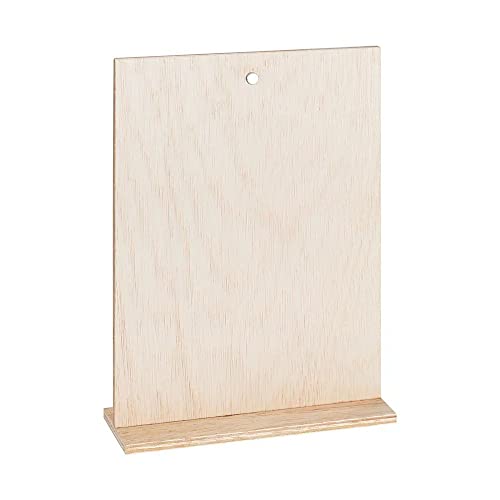 Holzaufsteller T-Form „Junus“ DIN A4 / Menükartenhalter/Tischaufsteller