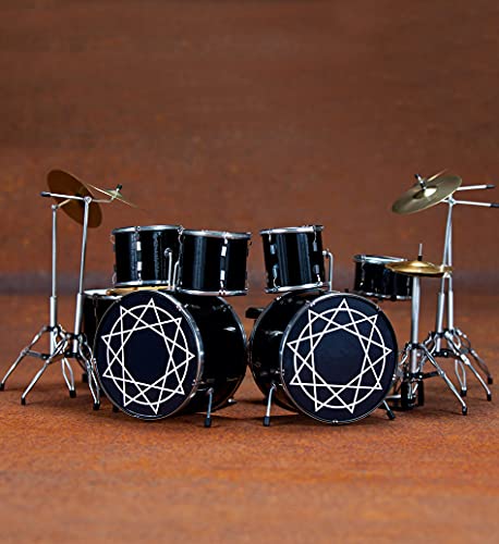 AXE HEAVEN Joey Jordison Signature Miniatur-Trommelset, Replika, Sammlerstück