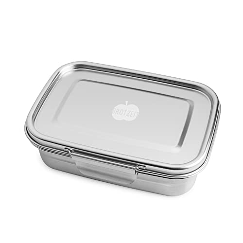 Dichte Lunchbox 'BUDDY' aus Edelstahl, 1.260ml - 100% BPA frei, fest verschliessbar