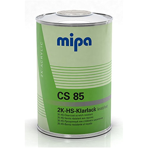 MIPA CS85 2K HS-Klarlack - kratzfest! VOC-Klarlack, 1 Ltr.