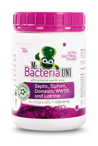 Mr. Bacteria UNI mit universellem Einsatz für Ihre: Klärgrube, Hauskläranlage, Siphon und Latrine (6)