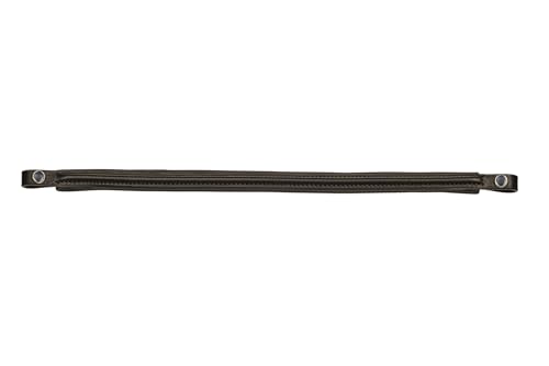 Stübben Stirnband 1000 Wexford schmal - schwarz/schwarz - Warmblut (WB) - 26mm