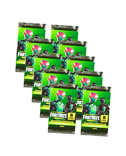 Panini Fortnite Karten Serie 2 Trading Cards - Sammelkarten (10 Booster)