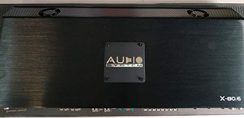 Audio System X-80.6 X—-ION SERIES 6-Kanal Endstufe X80.6