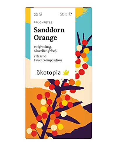 ökotopia Sanddorn Orange, 8er Pack (8 x 50 g)