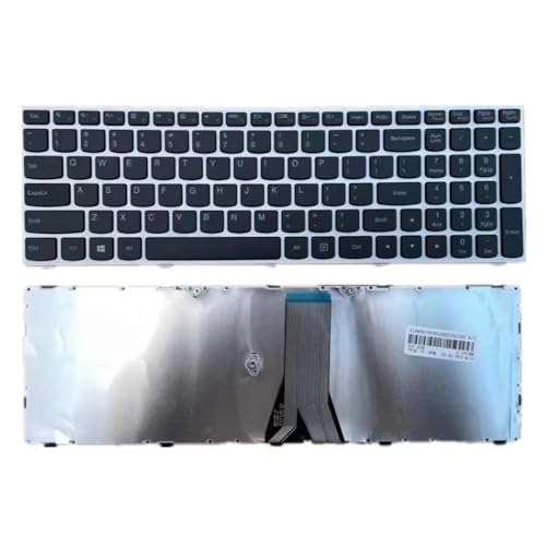 FQ Laptop Tastatur für Lenovo für IDEAPAD 300-15IBR 300-15ISK 300-17ISK Schwarz Mit Hintergrundbeleuchtung Amerikanische Version