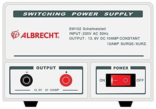 Albrecht 47530 Stromversorgung SW 102 Ausgang 12V / 10-12A