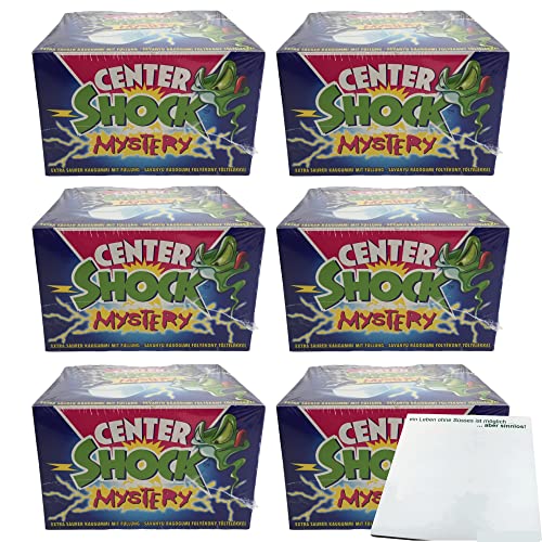 Center Shock Mystery Pack 100 Stück 6er Pack (6x400g Packung) + usy Block