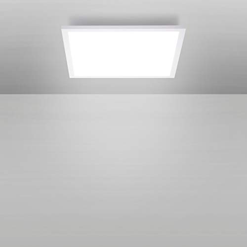 LED Panel 30x30, LED Decken-Lampe, weiß | Decken-Leuchte neutralweiss - tageslichtweiß - 4000 Kelvin, für Büro, Wohnzimmer, Küche und Bad