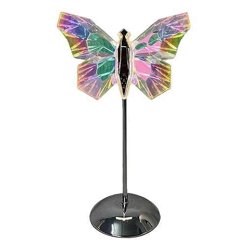 GUANSHAN Bunte Schmetterling Tischlampe LED Acryl Schmetterling Nachtlicht Nachtlampe Dekorative Tischlicht Stimmung Tischlampe Für Schlafzimmer, Kinderzimmer