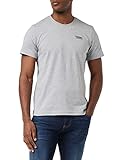 Tommy Jeans Herren TJM Regular Corp Logo C Neck T-Shirt, Lt Grey Htr, XL