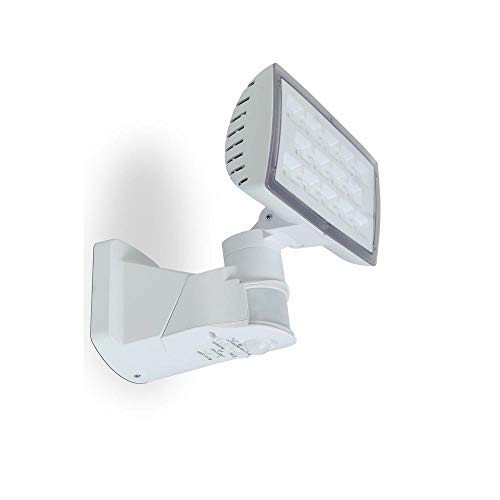 LUTEC LED-Außenwandstrahler mit Bewegungsmelder Peri EEK: A-A++