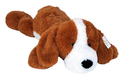 Wagner 9091 - XXL Riesen Plüschhund - 100 cm groß - Kuschelhund Teddybär Plüschtier Plüsch Plüschbär