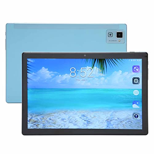 Garsent 10,1-Zoll-Tablet, 4G-Anruf-Tablet, Schnelllade-Tablet, 1960 X 1080 FHD-Großbildschirm, 6 GB RAM, 128 GB ROM, Android 10.0-System, 5000 MAh, Bluetooth 5.0, 5G-WLAN (Blau)