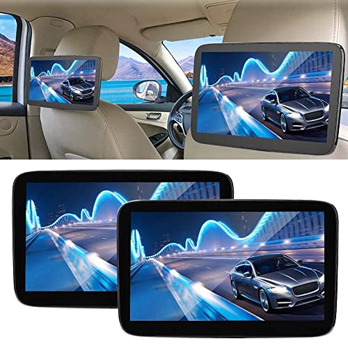 Kopfstützenmonitor für Auto, Paar 11,6-Zoll-Touchscreen-Kopfstützen-Display-Monitor DVD-Rücksitze MP5-Videoplayer-Entertainment-System für Android