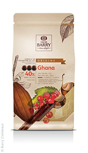 ak-colonia Vollmilchschokolade GHANA Origine 40% Barry Callebaut 1 kg, feine Vollmilchkuvertüre, französische Schokolade