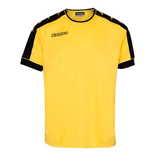 Kappa Tanis SS Shirt Fußball, Unisex Erwachsene, Unisex – Erwachsene, Tanis SS, gelb