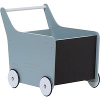 Holz-Puppenwagen Stroller, Holz, mintblau