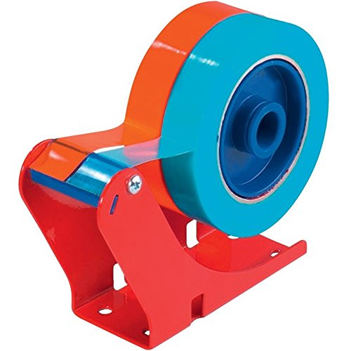 Tesa 06012-00-00 Tischabroller 6012, Stahlgeh"use, Farbe, rot/blau