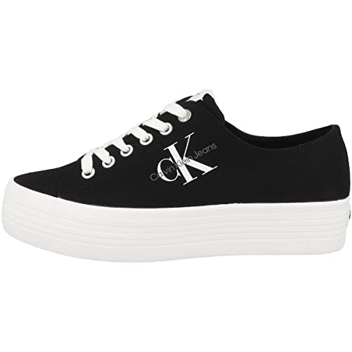 Calvin Klein YW0YW00254 - Damen Schuhe Sneaker - 00X-Black, Größe:41 EU