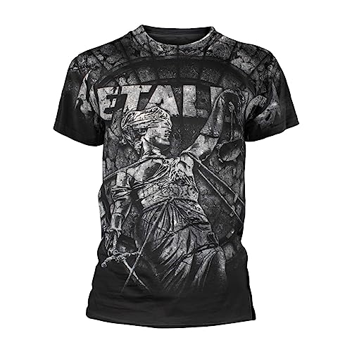Metallica Herren T-Shirt Stoned Justice schwarz