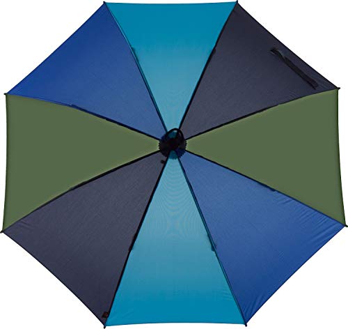 Euroschirm Swing liteflex der Sonnen-, Wander-, Regen- & Trekkingschirm Farbe marineblau/olivgrün/königsblau/eisblau
