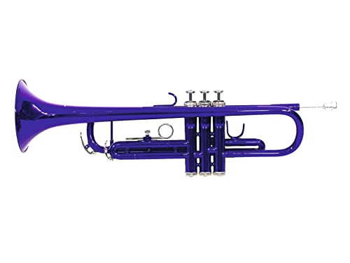 Dimavery 26503115 TP-10 B-Trompete blau
