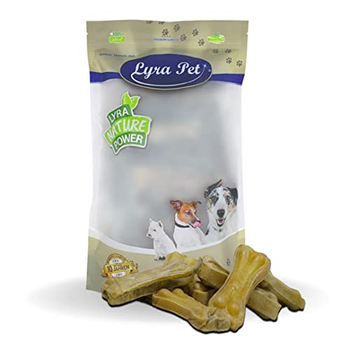 Lyra Pet® 200 Kauknochen aus Rind ca. 7 cm / 25 g Kausnack für Hunde Kauartikel