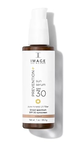 Image Skincare | Prevention+ | Sun Serum | Tinted Getönt | SPF30 LSF30 | Ohne Parabene | Mit vielen Vitaminen | 28,3 g