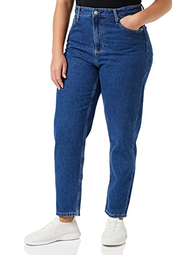 Calvin Klein Jeans Damen Mom Jeans, Denim Dark, 29W Regulär