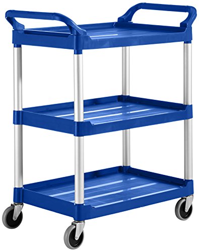 Rubbermaid Commercial Products Commercial Service and Utility Cart - Blue
