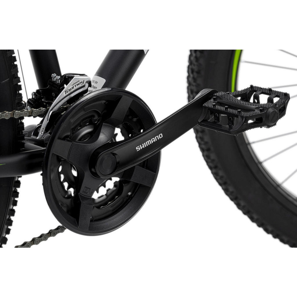 KS-Cycling Mountain-Bike 27,5' Xceed 27,5 Zoll Rahmenhöhe 46 cm 24 Gänge schwarz schwarz ca. 27,5 Zoll 3
