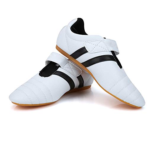 Demeras Taekwondo Schuhe Martial Arts Sneaker Leichte Sportschuhe für das Boxen Karate Kung Fu Tai Chi Training(39)