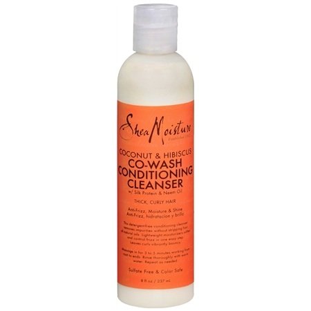 Shea Moisture Coconut & Hibiscus Co-Wash Conditioning Cleanser 8oz by Shea Moisture