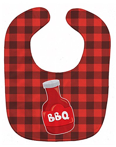 Caroline's Treasures Backyard BBQ Sauce Baby-Lätzchen, mehrfarbig, groß