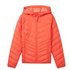 TOM TAILOR DENIM Damen Lightweight Jacke mit recyceltem Polyester, rot, Uni, Gr. S