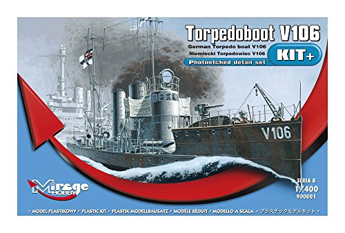 Mirage Hobby 900001 - Modellbausatz Torpedoboot V106